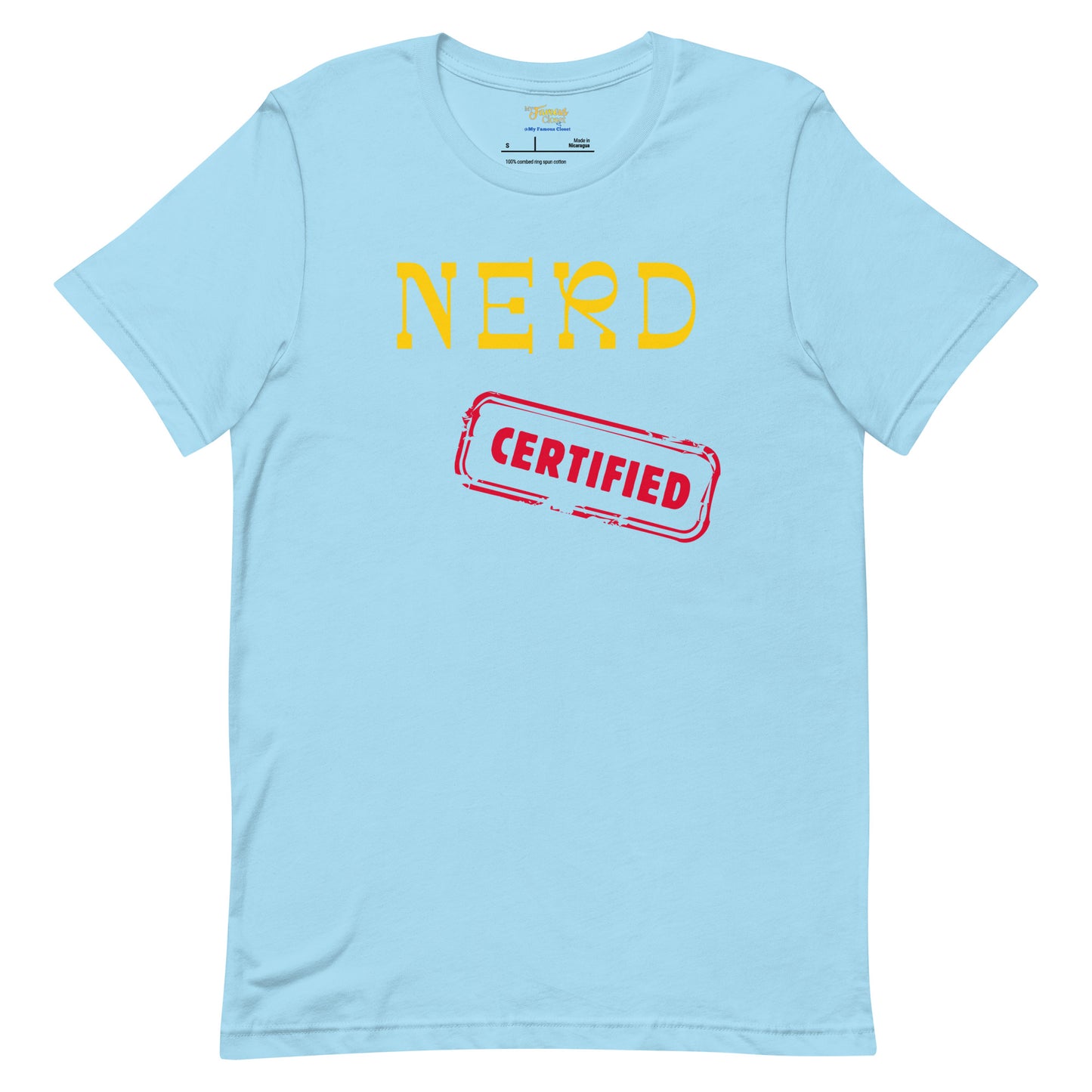 Nerd Certified (Aqua)