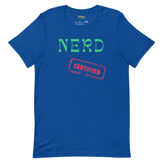 Nerd Certified (Royal Blue)